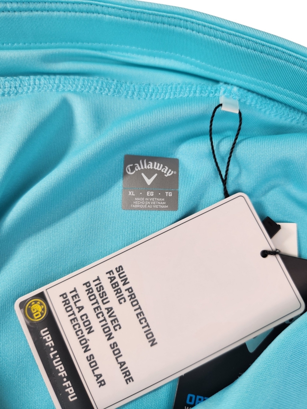 Callaway Women’s Opti-Dri Golf Skort XL Santorini Blue Athletic Tennis Skirt NWT - Picture 6 of 10
